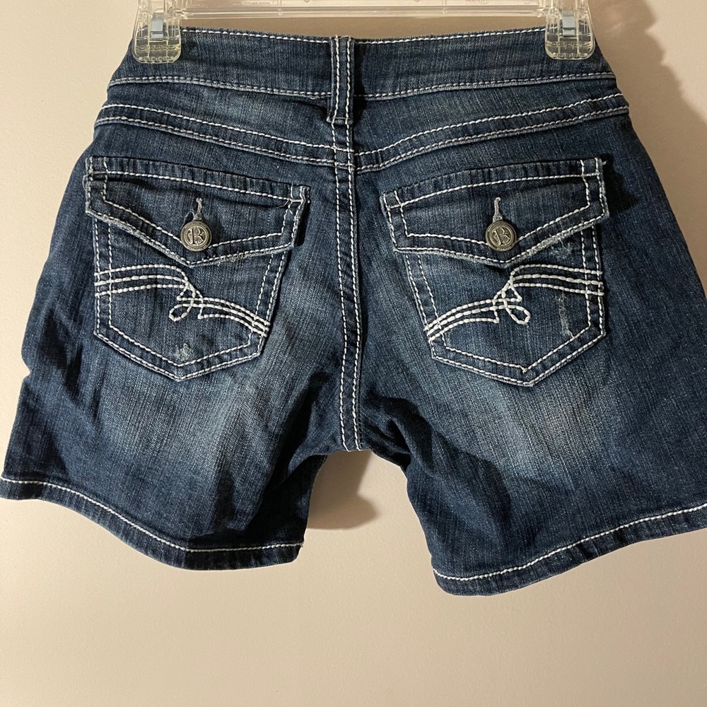 Bootlegger, short jeans. Wore twice.